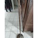 Lampe sur Pied Laiton et Tulipe Verre