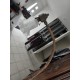 Lampe sur Pied Laiton et Tulipe Verre