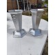 Lot de Vases en Aluminium des Années 30