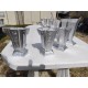 Lot de Vases en Aluminium des Années 30