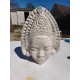 Plaque Platre Tete Bouddha Shiva Inde