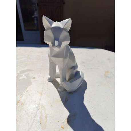 Statue " Loup " Design résine