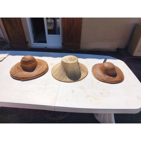 2 Chapeaux Asiatiques