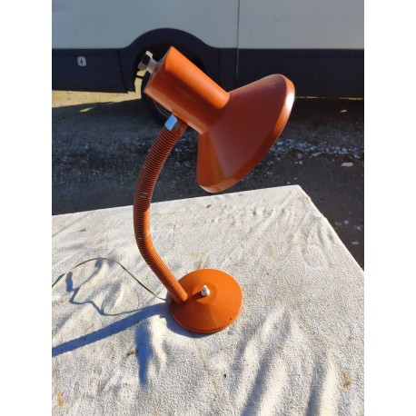 Lampe Vintage Métal Orange