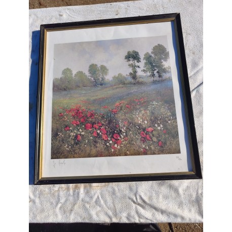 Lithographie de J.C Resche Tirage 89/220