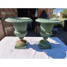 Paire de Vases Fonte 19 éme Médicis
