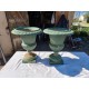 Paire de Vases Fonte 19 éme Médicis