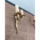 Paire d'Appliques Bronze