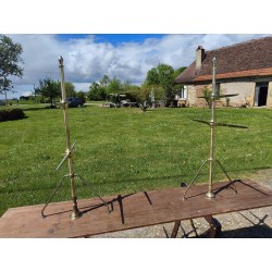 Paire d'étagéres en Bronze de Magasin 1900 Siegel Paris