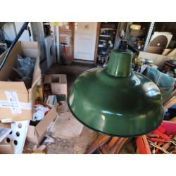 Suspension Gamelle Industrielle en Tole émaillée