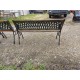 Banc + Fauteuil de Jardin Fonte et Bois