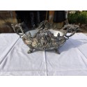 Jardinière en Métal Argenté