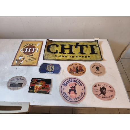 9 Publicitées Bière Ch'ti et Nord