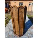 Porte Parapluie Bois et Rotin
