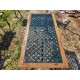 Salon de Jardin , Table , 3 Bancs + 2 Fauteuils Fonte et Bois