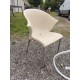 Salon de Jardin Fer Forgé Table + 5 Fauteuils
