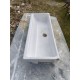 Ancien Lavabo en Céramique émaillé Blanc