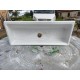 Ancien Lavabo en Céramique émaillé Blanc