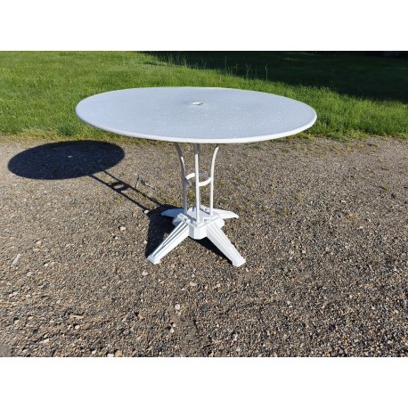Table de Jardin en Fonte Plateau Fer