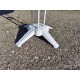 Table de Jardin en Fonte Plateau Fer