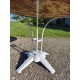 Table de Jardin en Fonte Plateau Fer