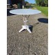 Table de Jardin en Fonte Plateau Fer