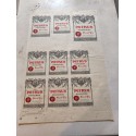 Planche d'étiquetteS de Pétrus Pomerol L.P Lacoste - Loubat