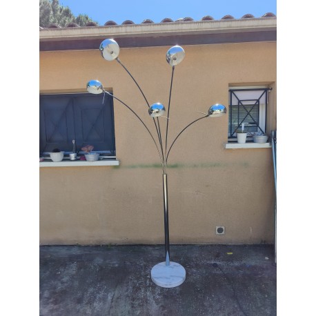 Lampe Goffredo Reggiani 5 Bras de Lumières
