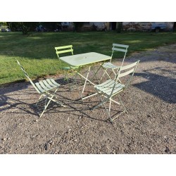 Salon de Jardin Fer des Années 70/80