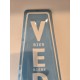 Plaque émaillée VEDETT