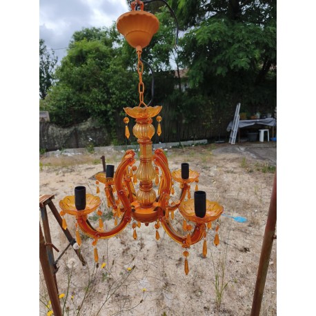 Lustre Vintage Plastic Orange