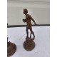 Lot de 2 anciens régules par Ferrand sculpteur signés