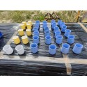 34 Petits Pots de Yahourt en Terre cuite " La Fermière "