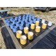 40 Petits Pots de Yahourt en Terre cuite " La Fermière "