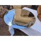Table Art déco Noyer Plateau Miroir