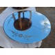 Table Art déco Noyer Plateau Miroir