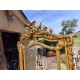 Grand Miroir Pare close 19 ème Bois et Stuk doré