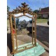 Grand Miroir Pare close 19 ème Bois et Stuk doré