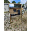 Grand Miroir début 20 éme Bois et stuk doré