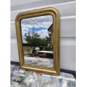 Miroir 19 éme Bois et Stuk doré