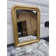 Miroir 19 éme Bois et Stuk doré