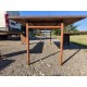 Table Industrielle ou de Collectivité avec Bancs