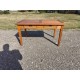 Table Vintage en Pin et Osier