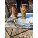 Paire de Vases en Fonte 1900 de Charleville - Mézières