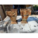 Paire de Vases en Fonte 1900 de Charleville - Mézières
