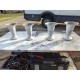 4 Vases Aluminium