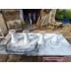 4 Vases Aluminium