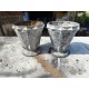 Paire de Vases en Fonte émaillées Art déco