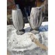 Paire de Vases en Fonte émaillées Art déco