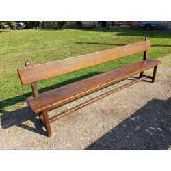 Banc en Chéne Massif